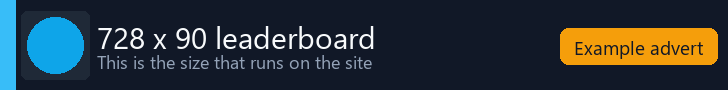 Example 728×90 Leaderboard banner